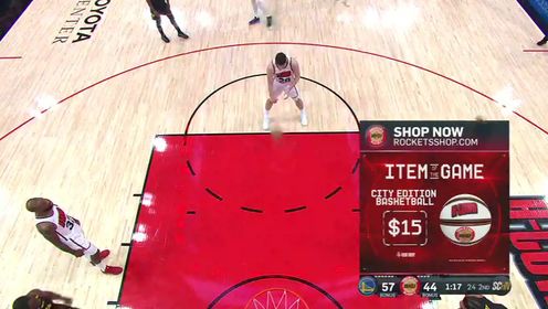 《休斯敦火箭》【回放】 NBA常规赛：勇士vs火箭第2节英文原声回放