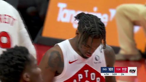 《多伦多猛龙》NBA常规赛：步行者vs猛龙英文原声全场回放