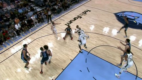 《NBA全场集锦》脑袋瓜就是这么灵 莫兰特倒地拼抢坐地上助飞阿尔达马