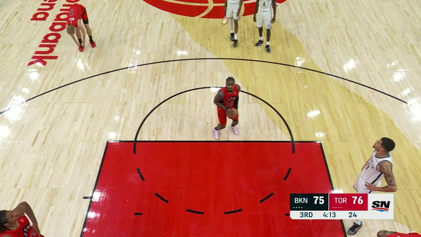 篮网vs猛龙第3节英文原声回放