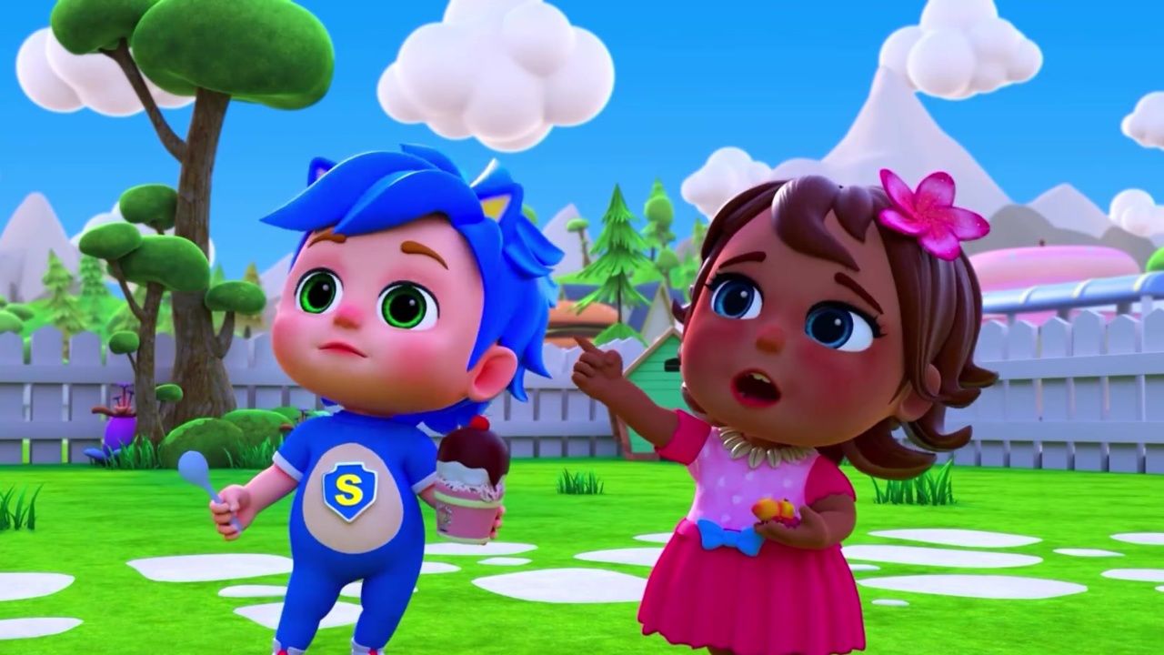 淘气宝贝泡泡:冰淇淋!