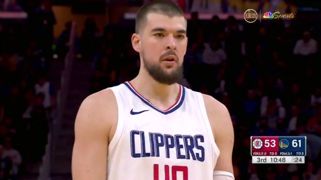 快船vs勇士第3节中文解说回放