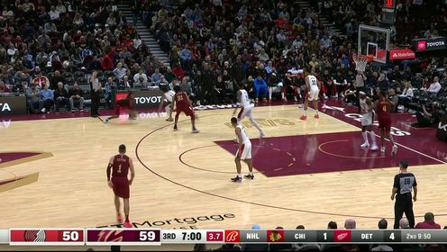 《NBA骑士》手稳心不慌！加兰点飞夏普飚中压哨三分