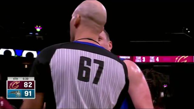 NBA常规赛：骑士vs魔术第4节中文解说回放