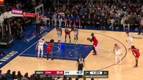 《NBA全场集锦》【回放】公牛vs尼克斯第2节英文原声回放