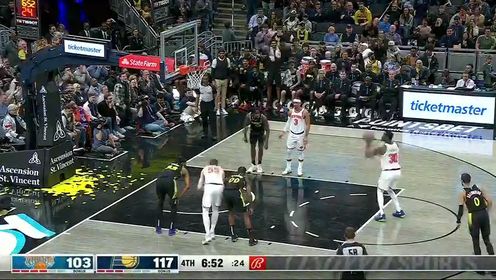 《NBA全场集锦》NBA常规赛：尼克斯vs步行者英文原声全场回放