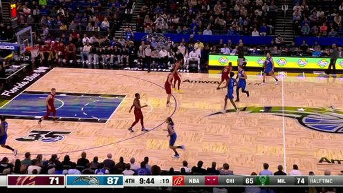 《NBA全场集锦》眼观六路耳听八方 英格尔斯妙传大瓦格纳上篮并加罚