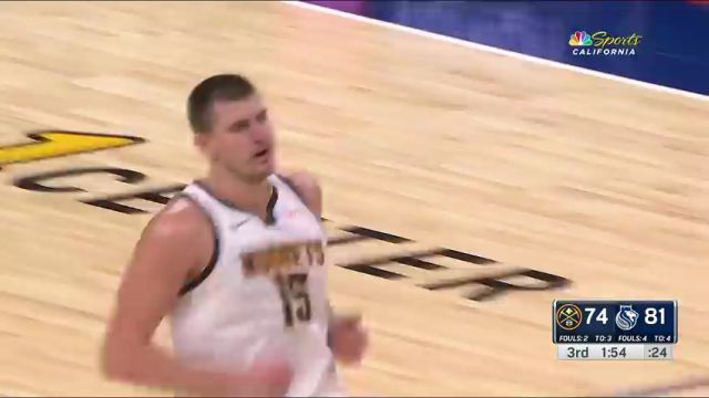 掘金vs国王第3节英文原声回放