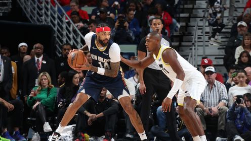 《NBA全场集锦》【纯享】爵士vs鹈鹕精华回放 鹈鹕三人得分上20火力全开击败爵