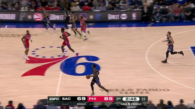 贝弗利风骚小背传 大班巴气势如虹强势上篮