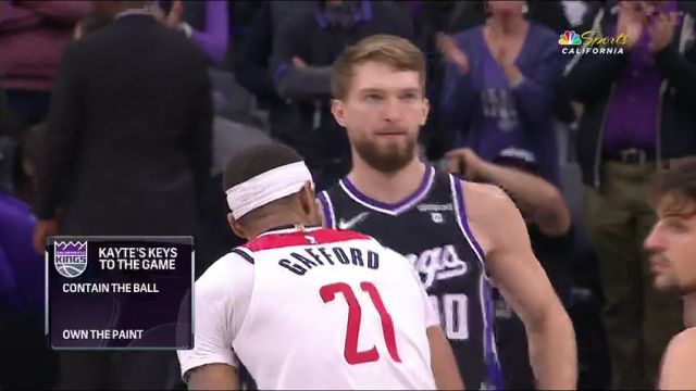 NBA常规赛：奇才vs国王第1节中文解说回放