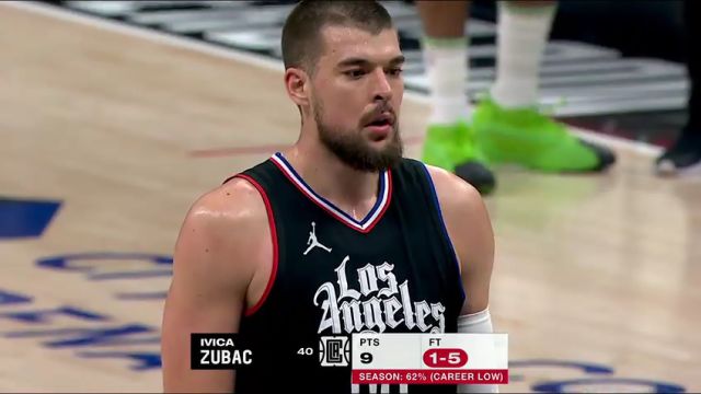 NBA常规赛：掘金vs快船第4节中文解说回放