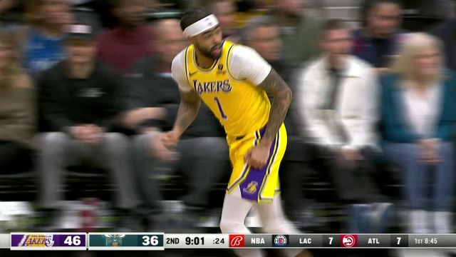 三分大战！拉塞尔一人与黄蜂众将对飚不落下风