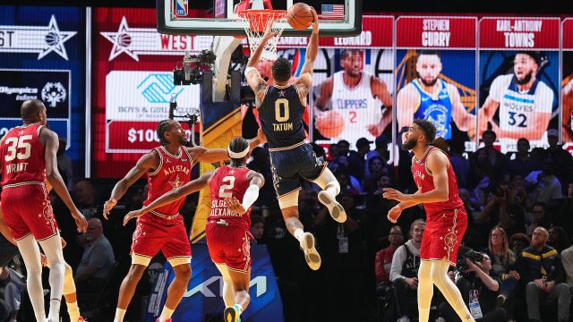 西部全明星186-211东部全明星 利拉德飙中11记三分拿下39+6荣膺MVP