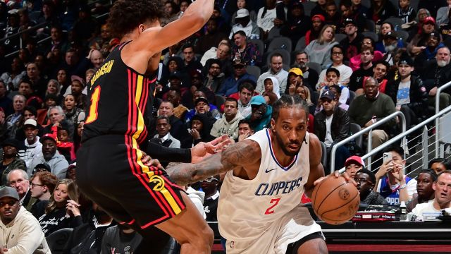 快船149-144老鹰 小卡轰36分哈登30+10快船背靠背击落老鹰