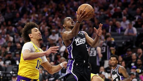 《NBA全场集锦》【原声】湖人107-120国王 福克斯21+7致命三分一锤定音