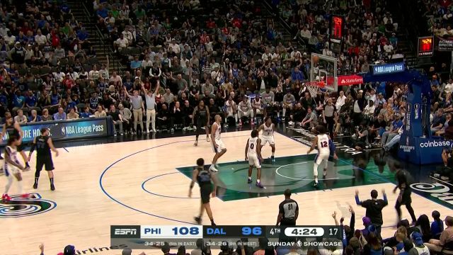 东契奇vs费城集锦 内外兼修狂轰38+11+10大号三双