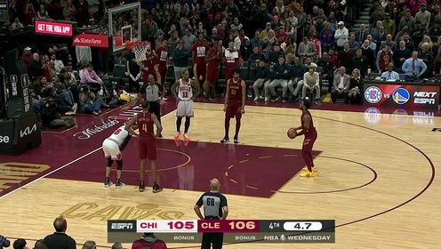 《NBA骑士》稳定发挥！米切尔决胜时刻两罚两中杀死比赛悬念