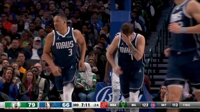 东契奇vs凯尔特人集锦 33分18板13助大三双无力回天