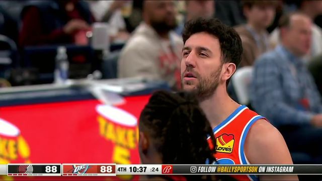 开拓者vs雷霆第4节中文解说回放