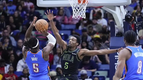 《NBA全场集锦》【原声】雷霆107-83鹈鹕 亚历山大31分带领雷霆重回西部第一
