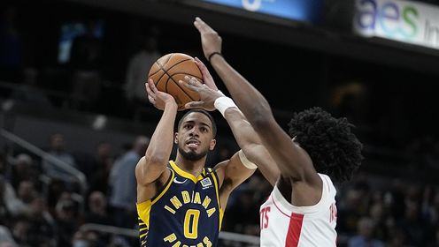 《NBA全场集锦》【球星】哈利伯顿vs火箭集锦 全场18+7致命上篮杀死比赛