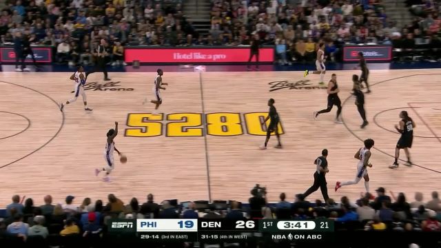 约基奇vs76人集锦