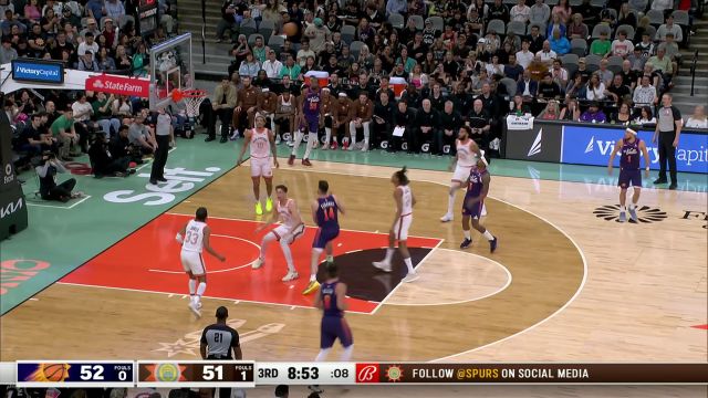 手牵手一起走！杜兰特比尔携手演绎投篮教学连砍8分