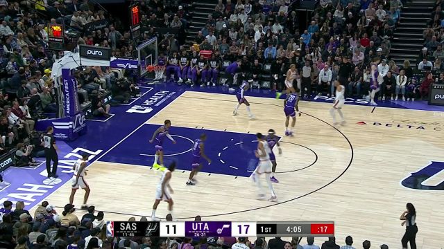 瓦塞尔vs爵士集锦 全场27分9板难阻失利