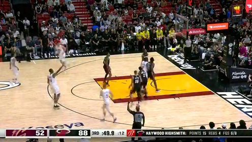 《迈阿密热火》NBA常规赛：骑士vs热火第3节中文解说回放