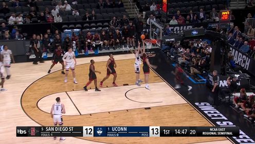 《NCAA》【球星】斯宾塞vs圣迭戈州立大学集锦 砍下全队最高18分大胜对手