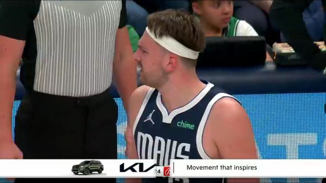 NBA常规赛：凯尔特人vs独行侠第1节英文原声回放