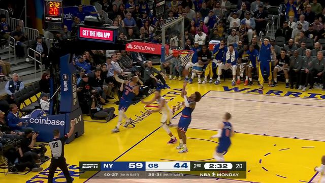 球商这东西是与生俱来的 波杰姆斯基长传库里篮下打成2+1