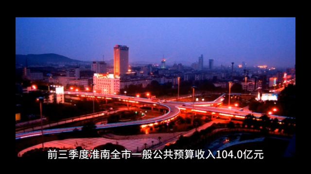 2023年19月淮南各地财政收入,凤台总量领先,寿县增速较慢