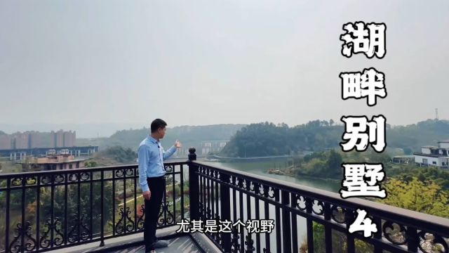 湖畔别墅(第四季):三楼之上还有露台,俯视绿意盎然莱茵湖