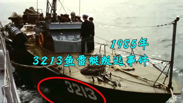 1985年3213鱼雷艇叛逃事件,2叛徒枪杀6名战友,遣返回国被判死刑