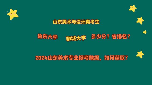 山东美术与设计类考生,鲁东大学、聊城大学,多少分?20212023