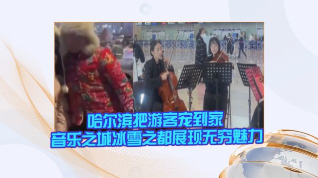 哈尔滨把游客宠到家 音乐之城冰雪之都展现无穷魅力