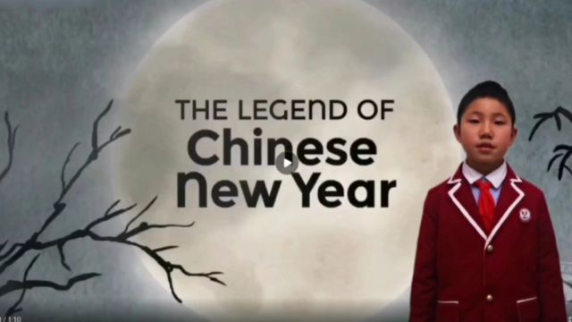 三年级徐浩 中国新年