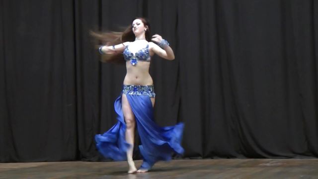 【丝媚东方舞】乌克兰肚皮舞冠军victoria pronina ukrainian bellydance championship 14