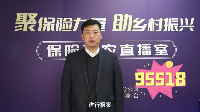 农业保险如何理赔?人保财险西安市分公司樊少锋告诉你