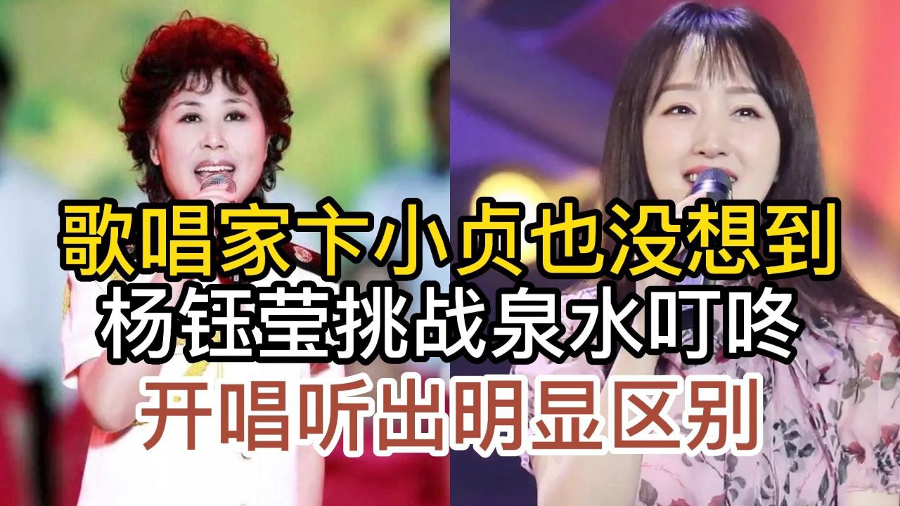 杨钰莹的泉水叮咚响图片