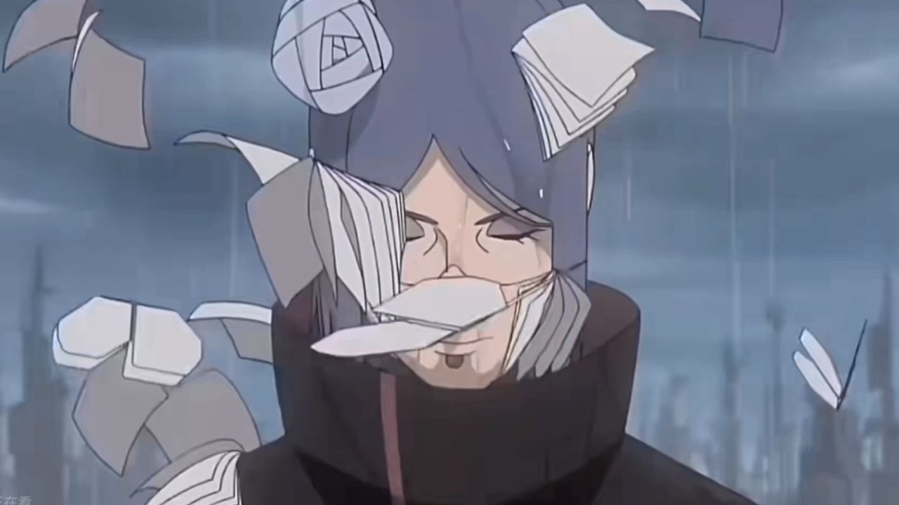 火影忍者:小南面对面具男的追问,依旧不慌不忙,面具男感到非常不解!