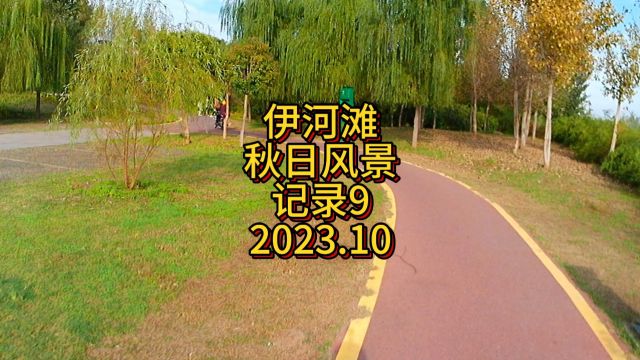 洛阳伊河滩中秋风景记录9时间2023.10