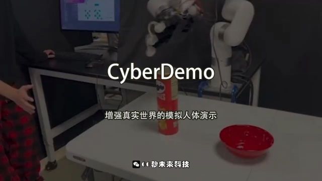 CyberDemo:增强模拟人类演示