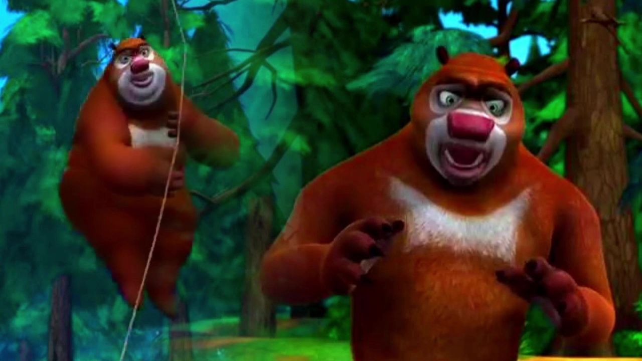 熊出没:熊大的减肥过程太真实了,怎么感觉瘦版熊大有点别扭啊!