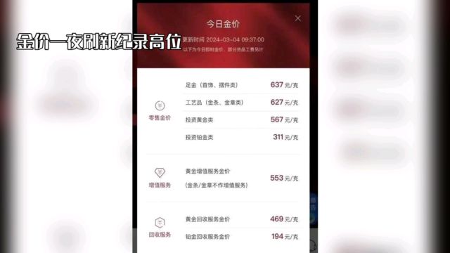 金价狂飙!杭州珠宝业惊现一夜暴富神话