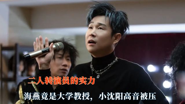 千万别小瞧二人转演员的实力!海燕竟是大学教授,小沈阳高音被压