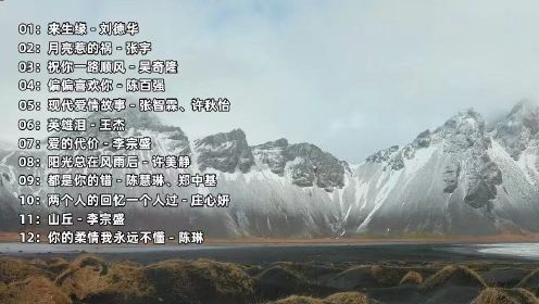 华语经典老歌500首歌曲合集，永远听不腻的神仙歌单！