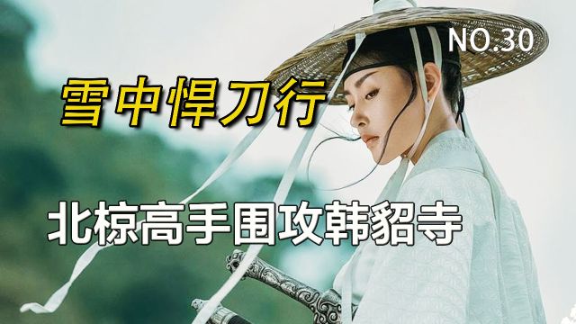 韩貂寺陷入北椋高手围攻,徐凤年设计将其重创!《雪中悍刀行 30》